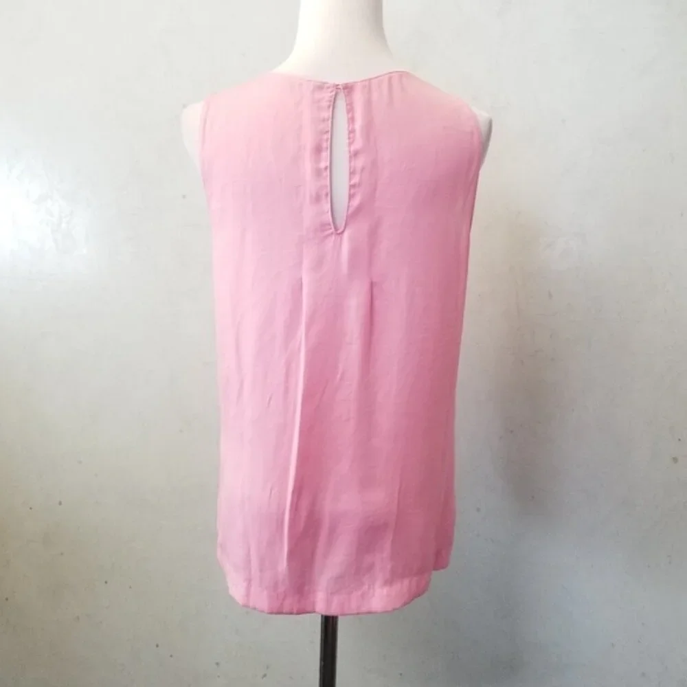Zara pink sleeveless top women's size XS (G14) - Picture 7 of 7